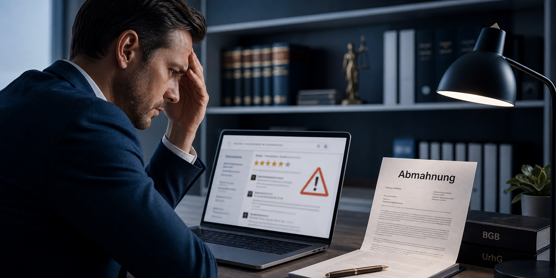 Abmahnung Google Rezension